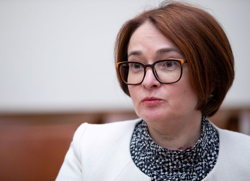 Sustained high inflation could undermine cenbank credibility, Russia's Nabiullina says