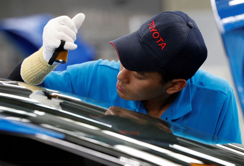 Toyota extends partial production stoppage in Japan on supply shortage -Kyodo