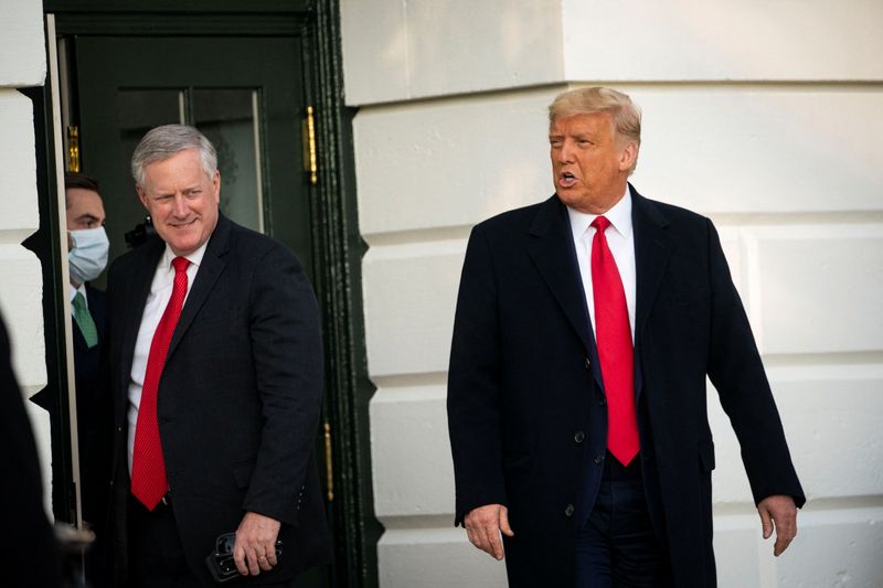 U.S. House finds ex-Trump chief of staff Meadows in contempt, seeks prosecution