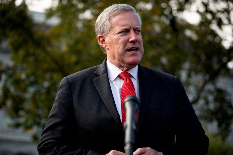 U.S. House panel seeks contempt charge for ex-Trump aide Meadows