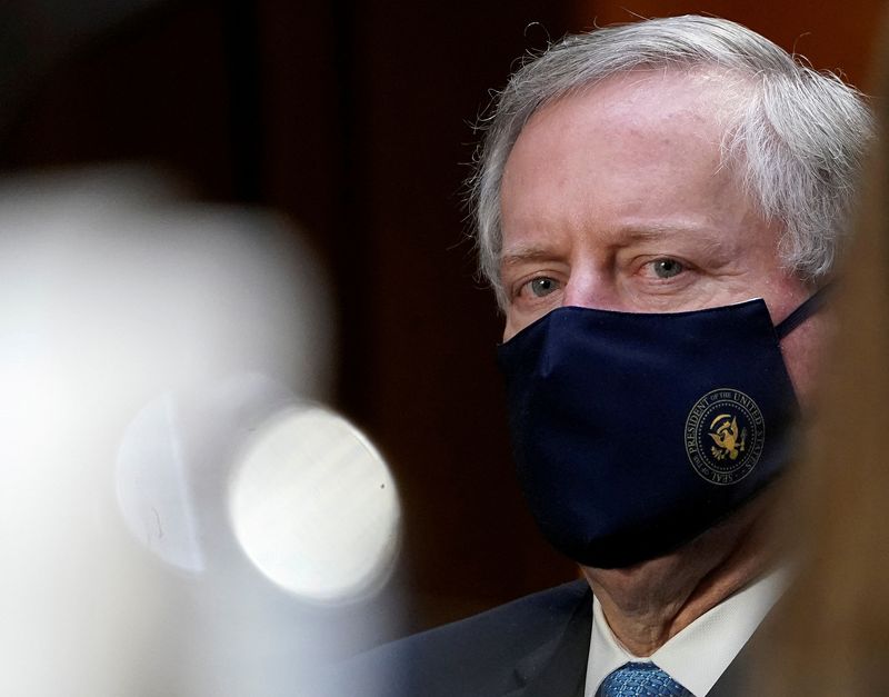 U.S. House to vote on contempt charge against ex-Trump chief of staff Meadows