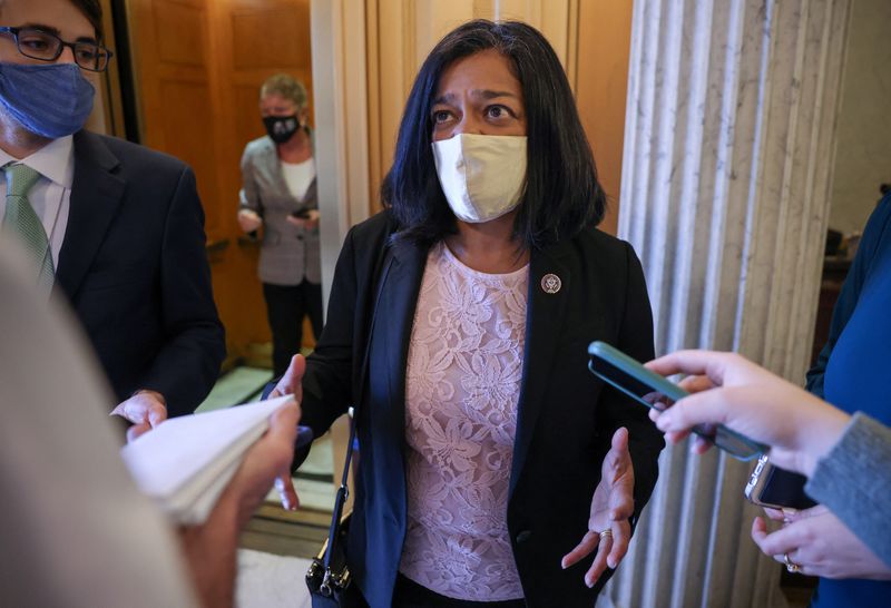 U.S. Rep. Jayapal asks Biden to continue focus on 'Build Back Better', urges executive action