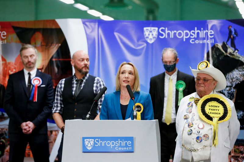 Voters give scandal-hit UK PM Johnson 'a kicking' with by-election loss