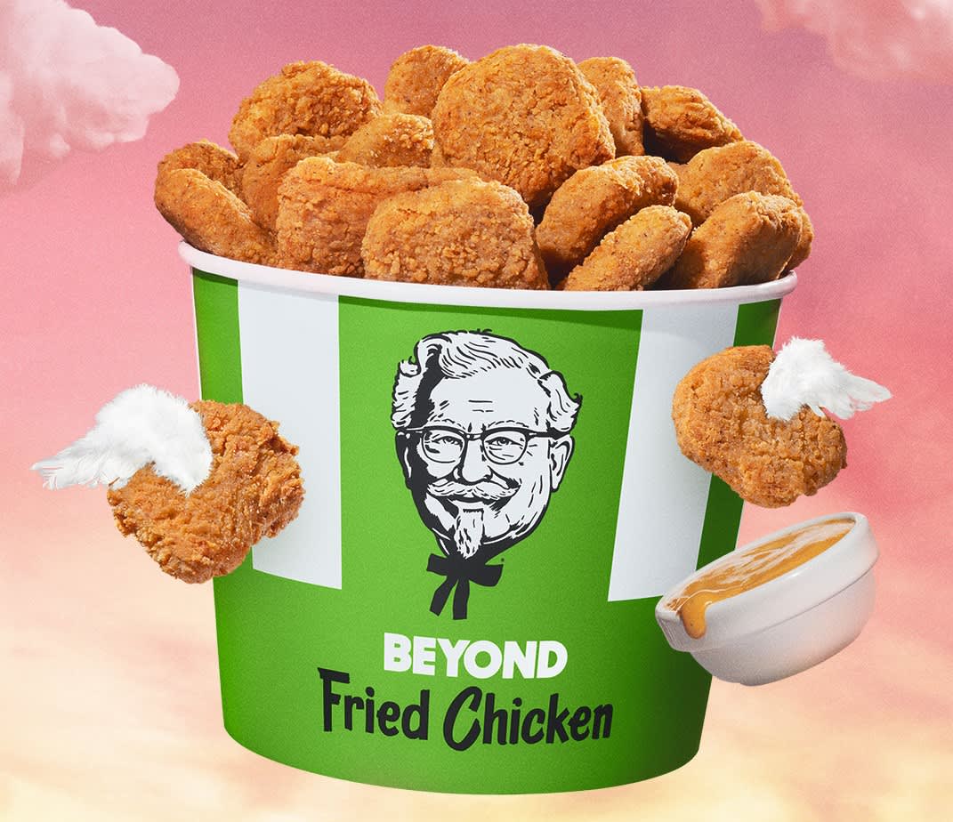 KFC to launch meatless fried chicken made with Beyond Meat nationwide