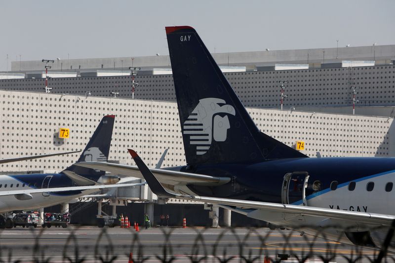 Aeromexico halts flights as COVID 'domino effect' hits crews - union