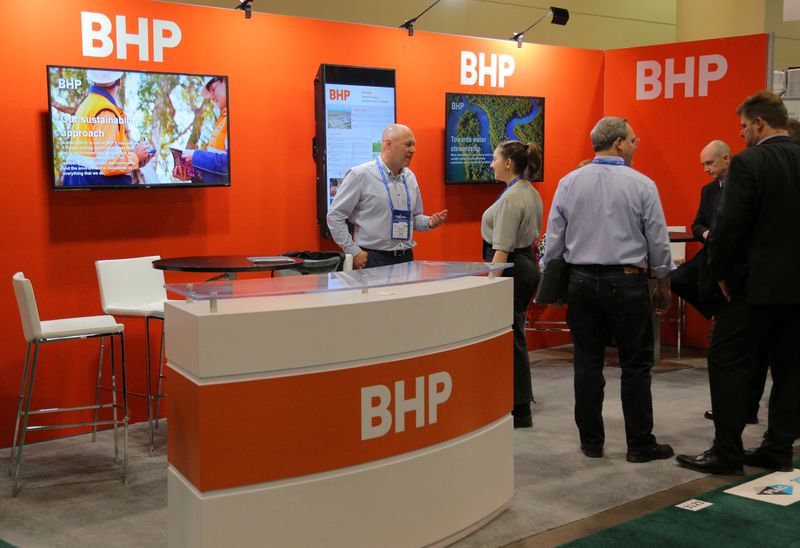 BHP posts 5% jump in second-quarter iron ore output
