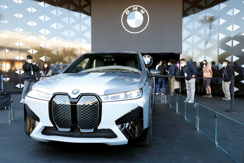 Change your car's colour with an app: BMW unveils colour-changing car