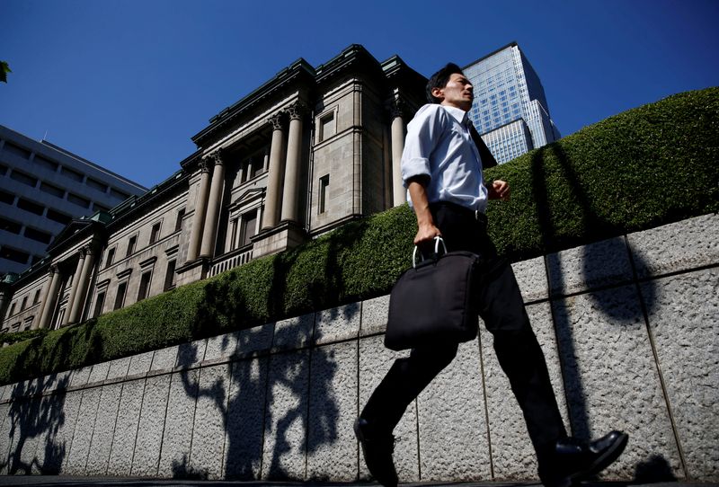 BOJ must be mindful of inflation overshoot risk - central bank report