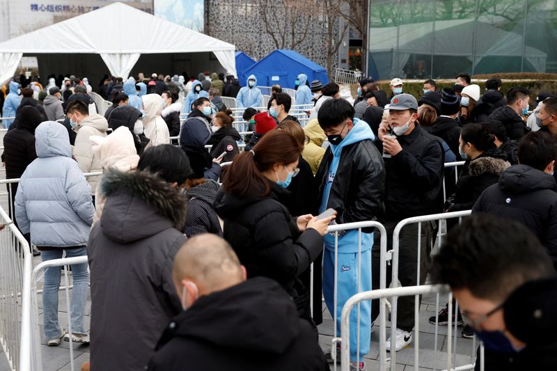 Beijing city's COVID infections rise ahead of Winter Olympics