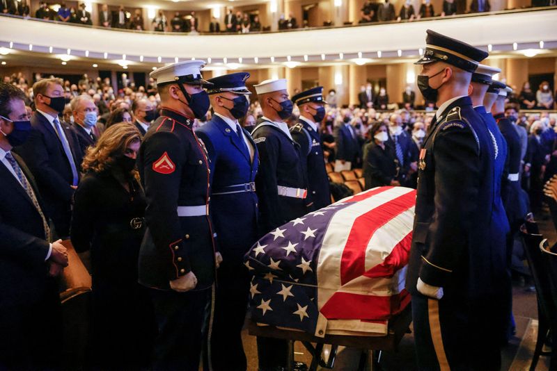 Biden, Obama laud former Senator Harry Reid at Nevada memorial service