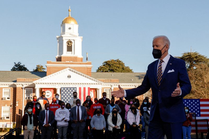 Biden to make personal plea to Democrats to unify and pass voting rights