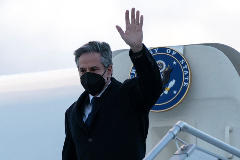 Blinken arrives in Berlin for Ukraine talks with European allies