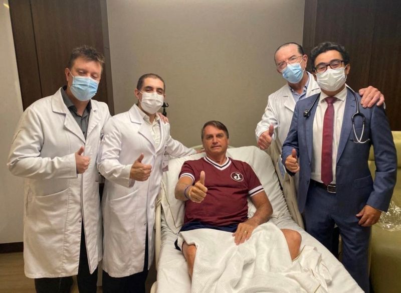 Brazil's Bolsonaro discharged from hospital after gut blockage cleared