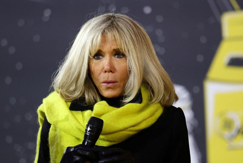 'Like you, I'm waiting': Brigitte Macron in dark over husband's re-election plans