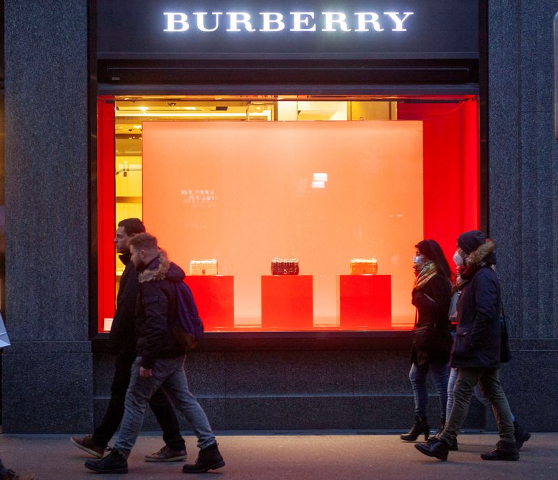 Burberry lifts profit guidance after full-price sales accelerate