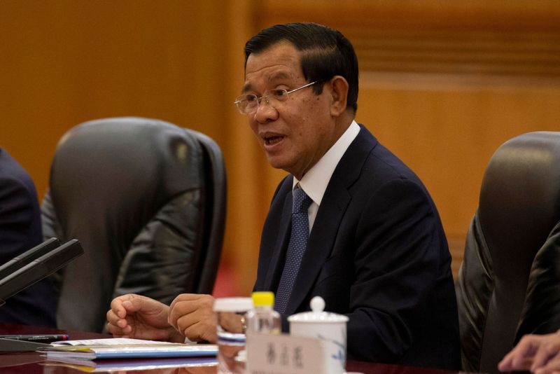 Cambodia PM gets red-carpet welcome in Myanmar as visit sparks protests