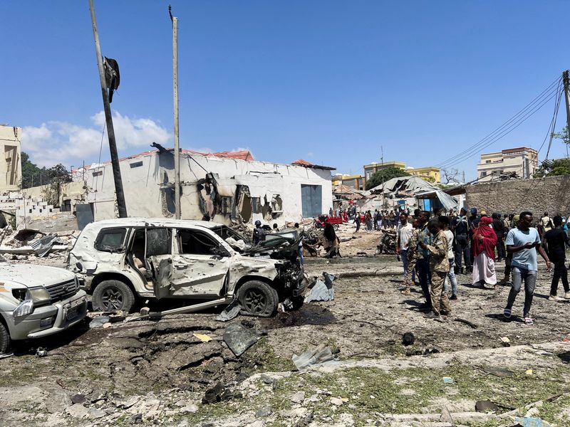 Car bomb in Somali capital kills eight - ambulance services director