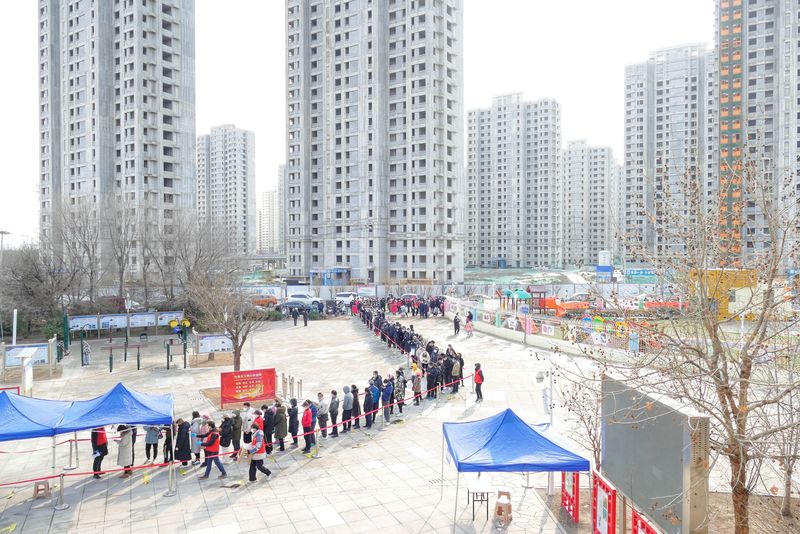 China's Omicron-hit Tianjin launches new tests; Toyota idles local plant