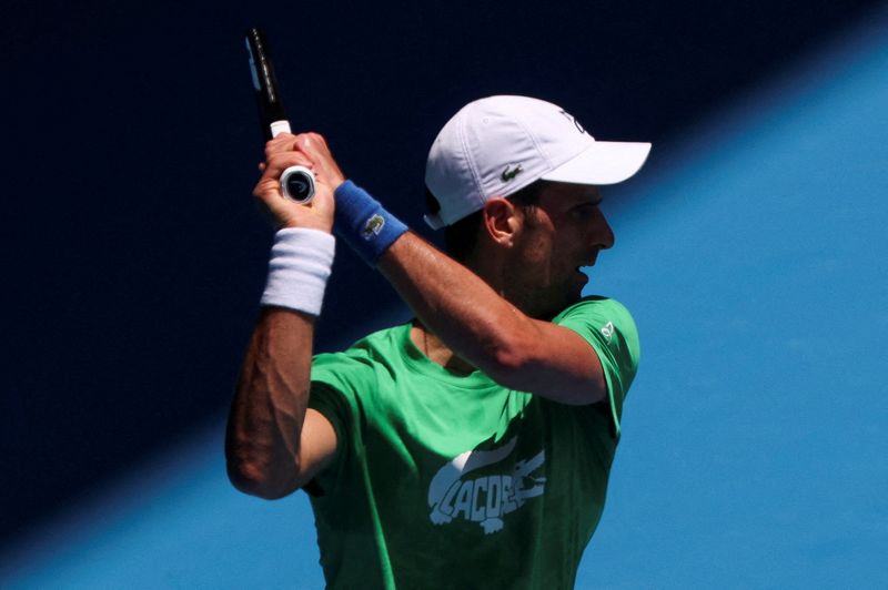 Djokovic waits on Australian government visa decision as Open nears