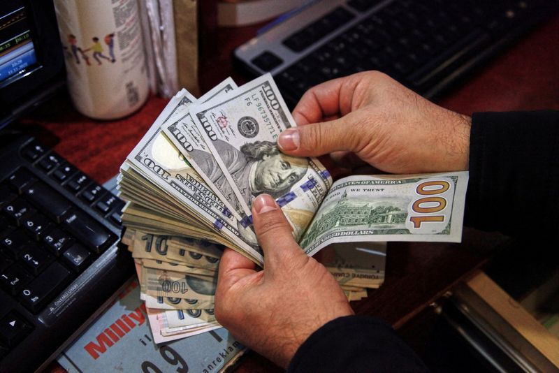 Dollar celebrates 2022 with gains amid positive new year mood