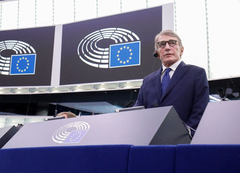 EU Parliament President Sassoli has died - spokesperson