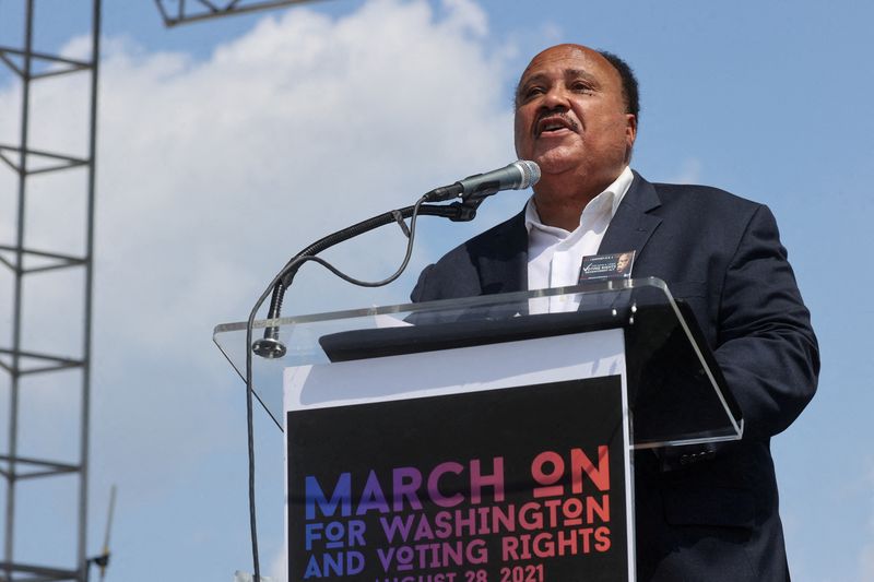 Family of Martin Luther King Jr. to lead Washington march for voting rights