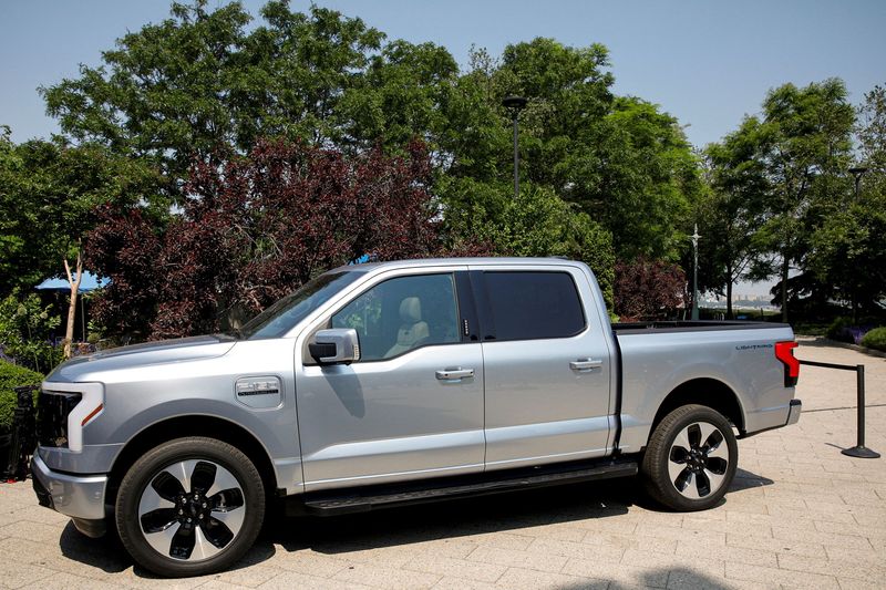 Ford doubles Lightning production as electric truck battle with GM heats up