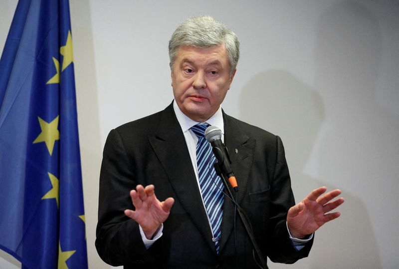 Former Ukraine president defies arrest threat in showdown with successor 