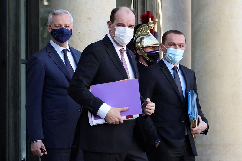 French 2021 budget deficit seen lower than expected at 7% of GDP -minister