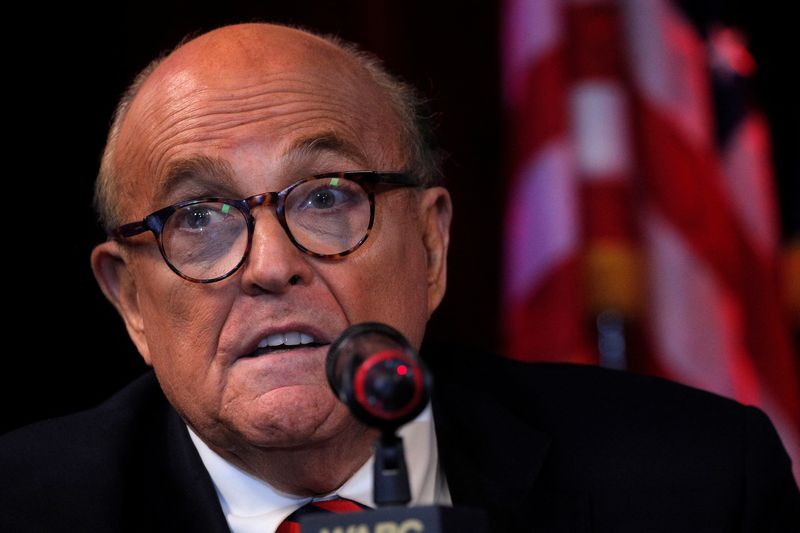 Giuliani and other pro-Trump lawyers hit with subpoenas over Jan 6 attack