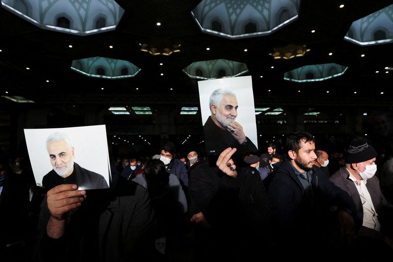 Iran imposes sanctions on Americans over 2020 killing of top general