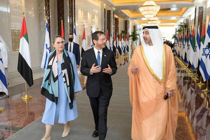 Israeli President Herzog makes first UAE visit