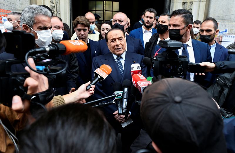 Italy's Berlusconi mobilises media empire behind his presidential bid