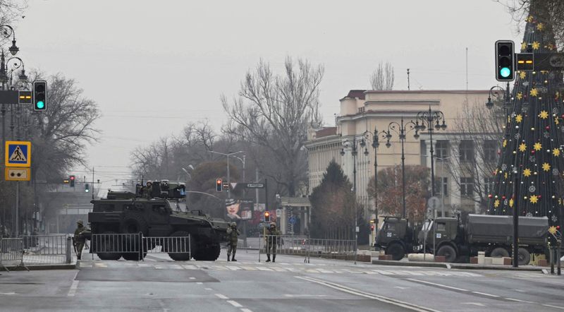 Kazakh president says he has given orders to shoot to kill 