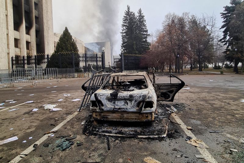 Kazakhstan puts unrest death toll at 225