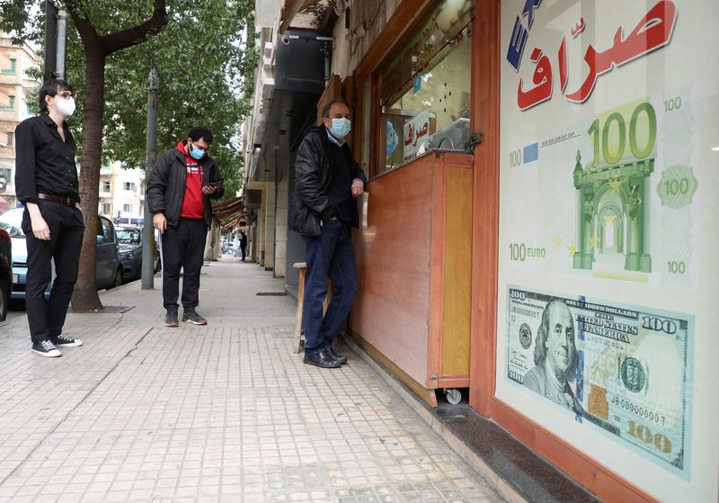 Lebanon's currency plummets again amid financial crisis and political deadlock