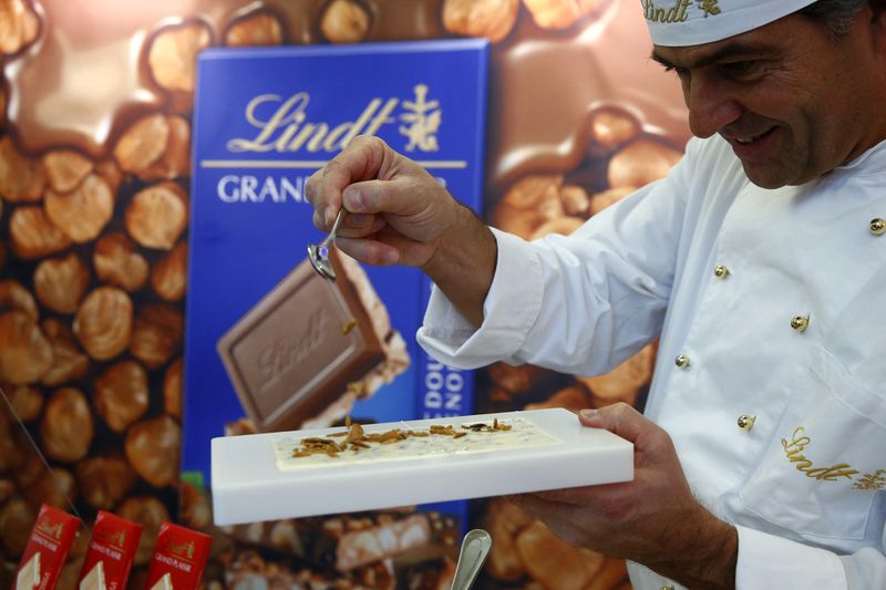 Lindt & Spruengli aims for 5-7% sales growth this year