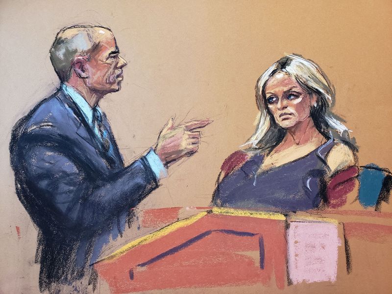 Michael Avenatti cross-examines ex-client Stormy Daniels in his fraud trial