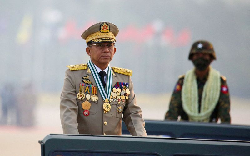 Myanmar junta replaces air force chief amid bombing campaign - sources