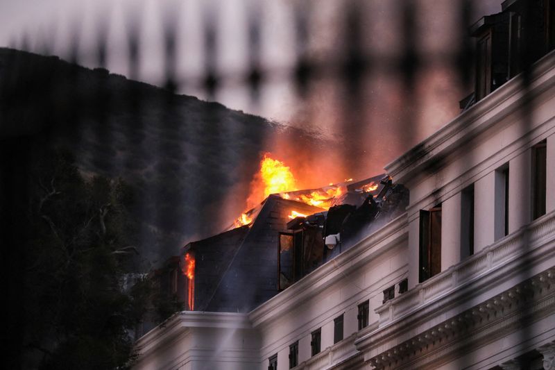 New blaze at South Africa's parliament brought under control - officials