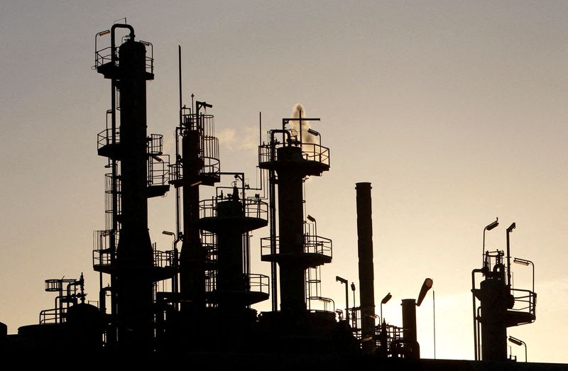 Oil falls from one-month high on OPEC+ supply plans, U.S. fuel inventory surge
