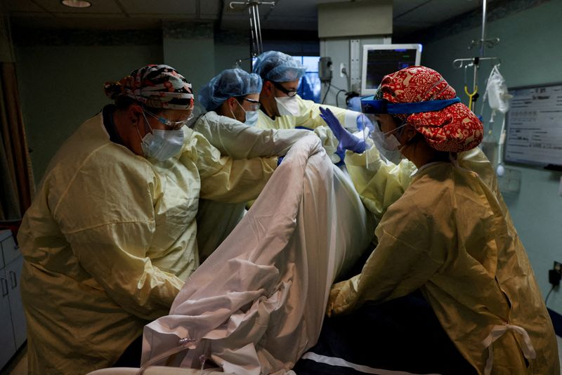 Overwhelmed by Omicron surge, U.S. hospitals delay surgeries