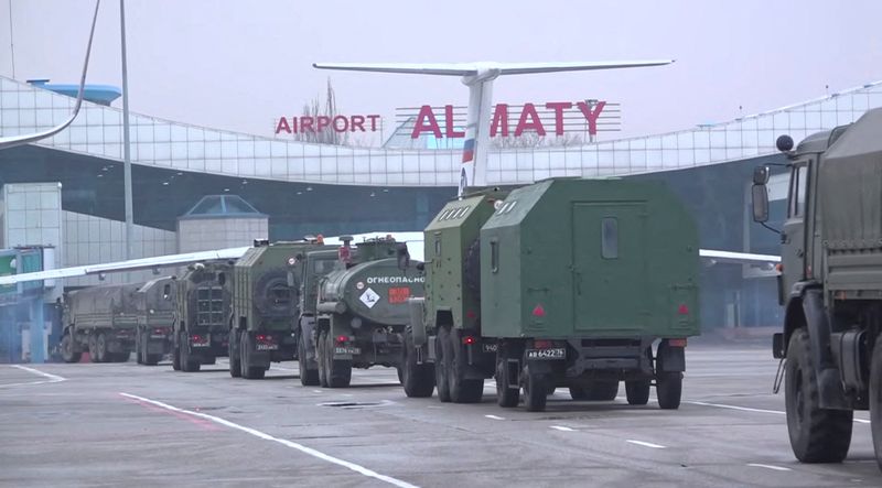 Russia-led bloc starts pulling troops out of Kazakhstan