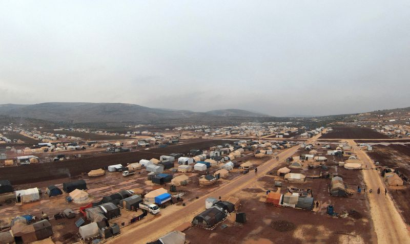 Russian jets bomb rebel-held Idlib in Syria, witnesses say