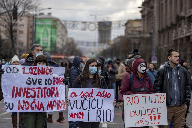 Serbia may suspend lithium deal with Rio Tinto - PM Brnabic
