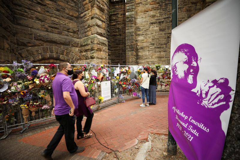 South Africa's anti-apartheid veteran Tutu to be laid to rest in state funeral