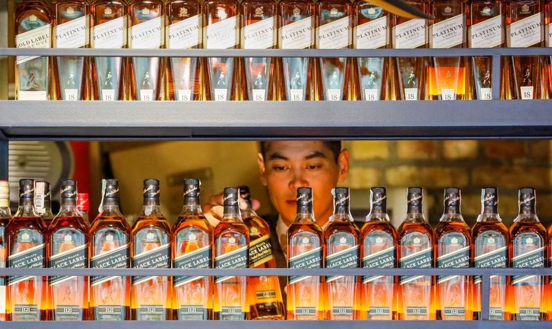 Spirits maker Diageo posts 16% rise in first-half sales