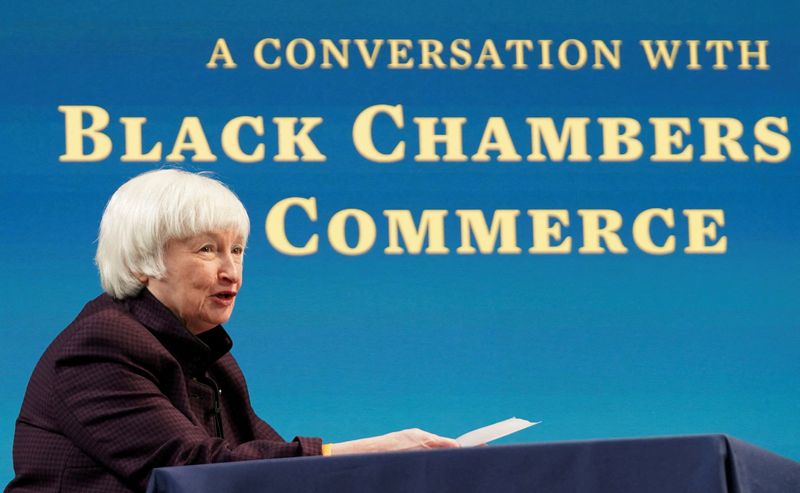 Treasury's Yellen sees 'much more work' ahead to narrow racial wealth divide