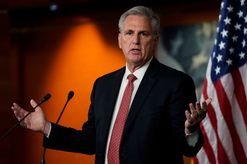 U.S. House panel seeks testimony from Republican leader McCarthy about Jan. 6 attack