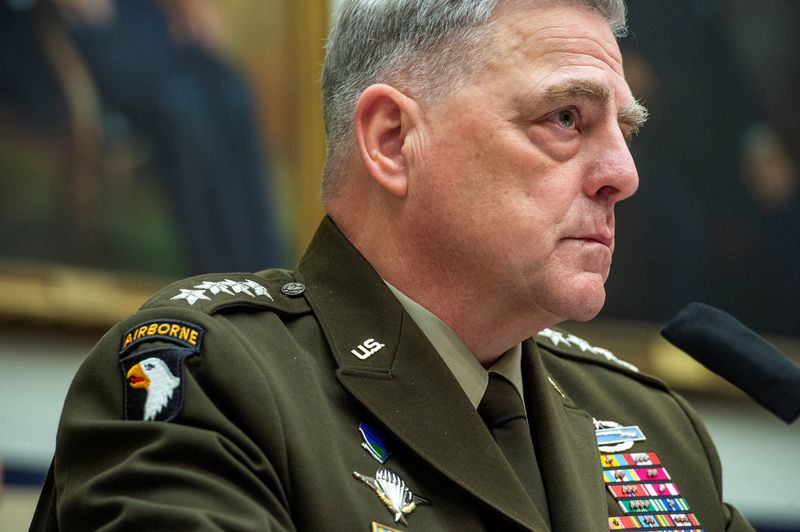 U.S. Joint Chiefs of Staff chairman Milley tests positive for COVID-19: spokesman